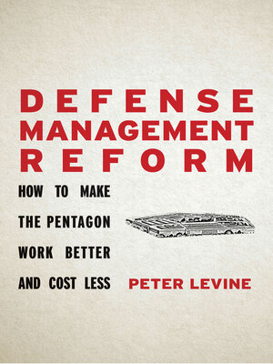 cover image of Defense Management Reform